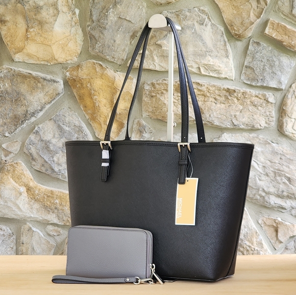 Michael Kors Jet Set Carryall MD Tote SET - Picture 3 of 11